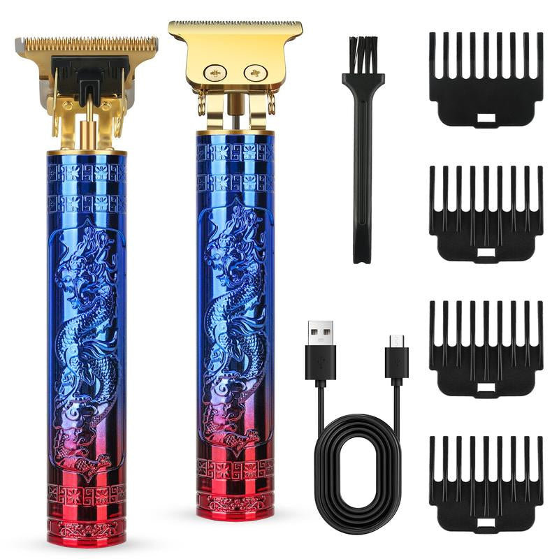 Professional Trimmer Hair Clippers, Cordless Barber Shaving Machine, USB Chargeable Beard Trimmer Beard Shaver for Men Father'S Day Gifts