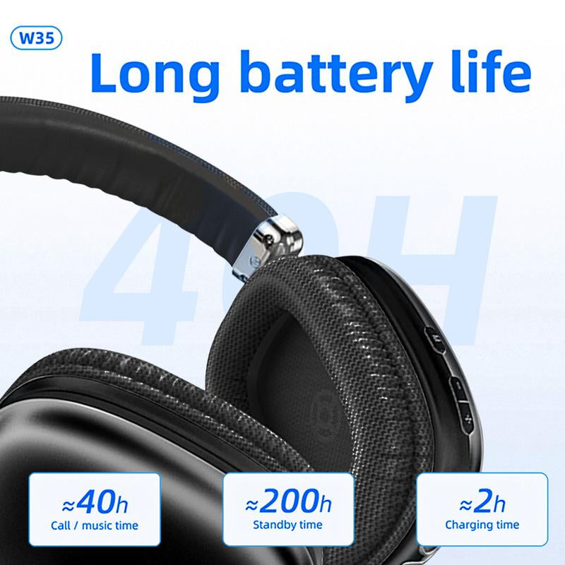 Mybat Pro Epiphany Bluetooth Headset, Wireless Headphones with Built-In Microphone with Elegant Design, Gaming Headset for Phones, Computers, MP3