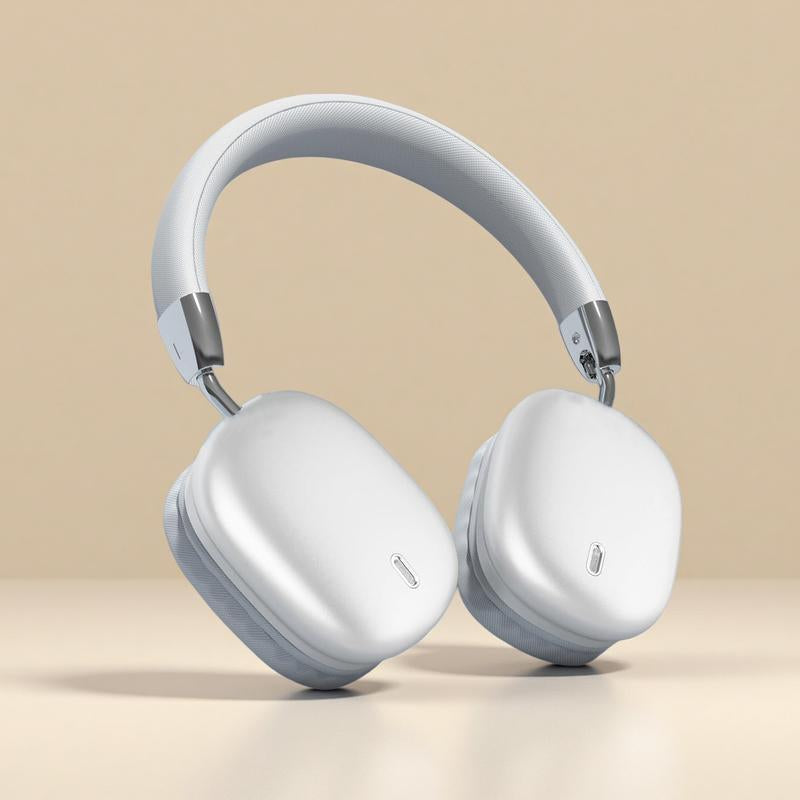 Bluetooth Headset,Wireless Headset,Noise Cancelling Headset,Lightweight and Foldable Headset with Built-In Microphone,Hd Audio Headset for Mobile Phones,Computers,Mp3 and Other Devices
