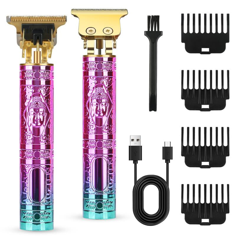 Professional Trimmer Hair Clippers, Cordless Barber Shaving Machine, USB Chargeable Beard Trimmer Beard Shaver for Men Father'S Day Gifts