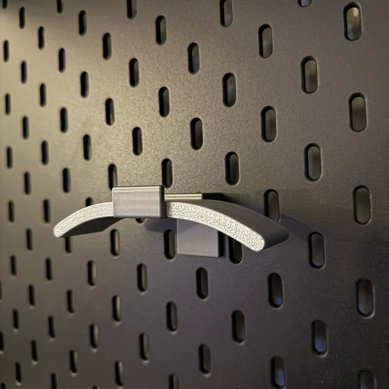 Headset Holder for Pegboard - Organize and Store Your Workspace with Ease