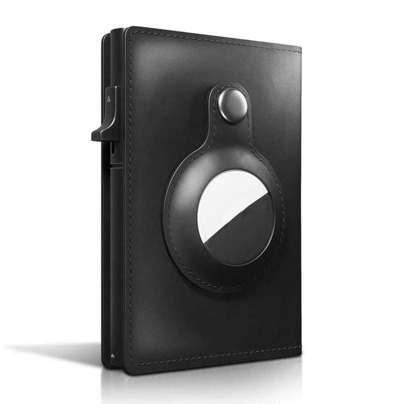 Wallet for Mens Smart Wallet Leather Card Holder Smart,Slim,Minimalist Wallet, Wallet 9-14 Card Capacity | ID Window | Cash Slot