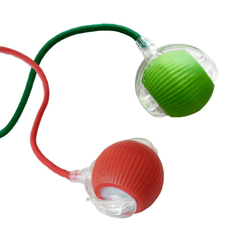 Harsozo Interactive Pet Toy Ball with LED Light Type-C Rechargeable Self-Moving for Cats & Puppies Labor Day Sale Lazycat Ball Rechargeable Interactive Cat Toy Balls