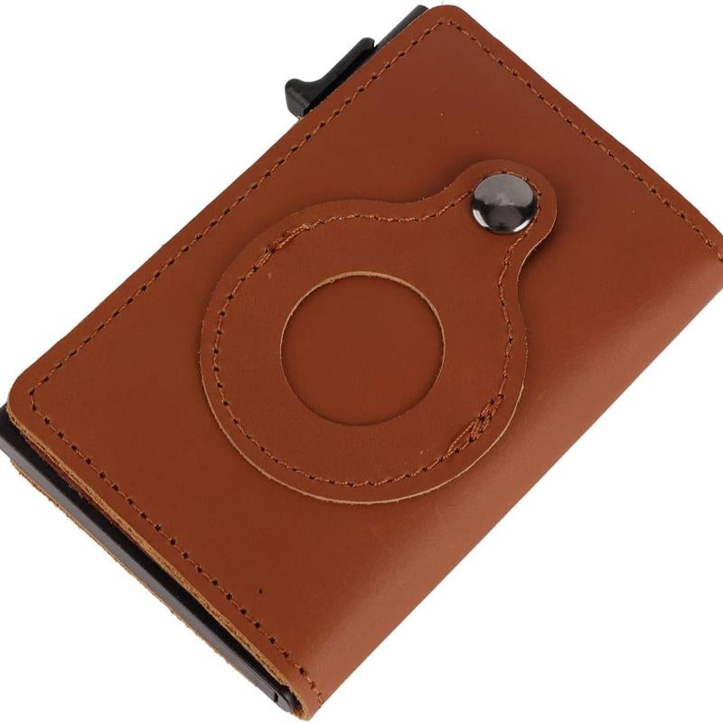 Portable Wallet Card Holder Black Friday 【Fall Deal】 Leather, Thanksgiving Gift,Slim, Carbon Fiber,