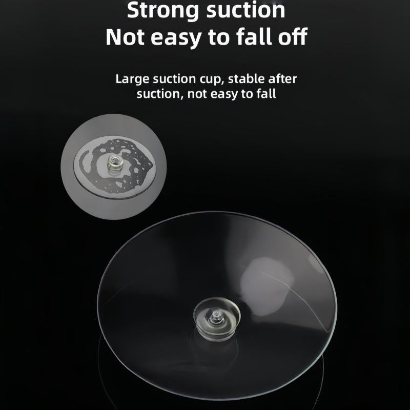 Waterproof Multifunctional Wireless Speaker, Portable Suction Cup Bluetooth-Compatible Speaker with LED Light, Rechargeable Speaker for Home, Bathroom, Outdoor, Men Gifts, USB Rechargeable Speaker