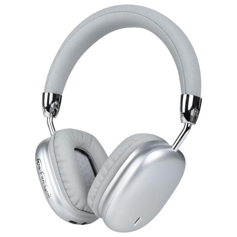 Bluetooth Headset,Wireless Headset,Noise Cancelling Headset,Lightweight and Foldable Headset with Built-In Microphone,Hd Audio Headset for Mobile Phones,Computers,Mp3 and Other Devices