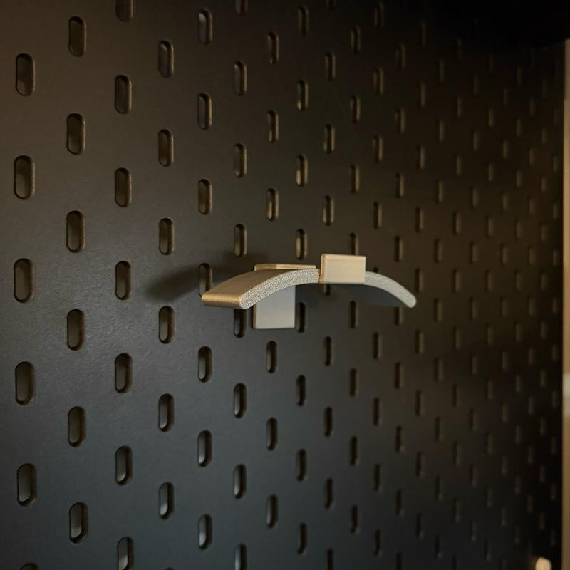 Headset Holder for Pegboard - Organize and Store Your Workspace with Ease