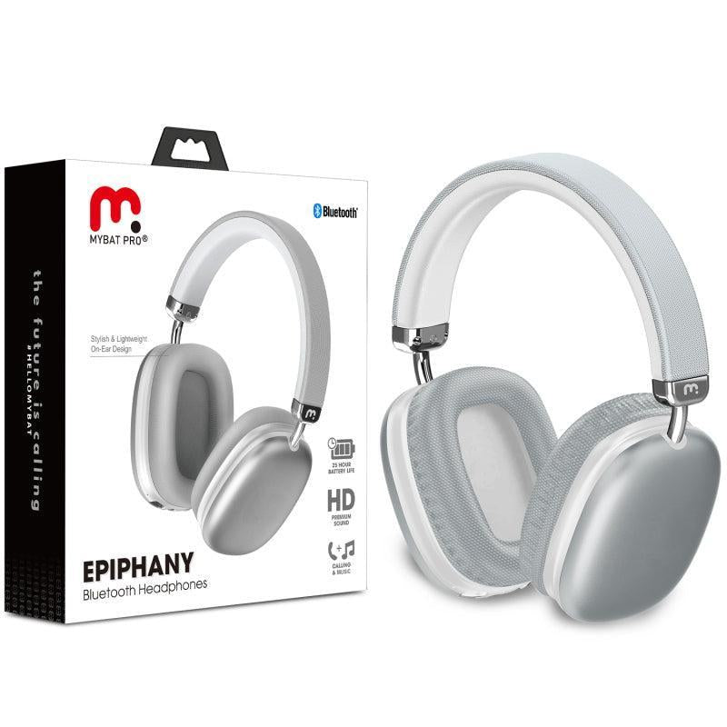 Mybat Pro Epiphany Bluetooth Headset, Wireless Headphones with Built-In Microphone with Elegant Design, Gaming Headset for Phones, Computers, MP3