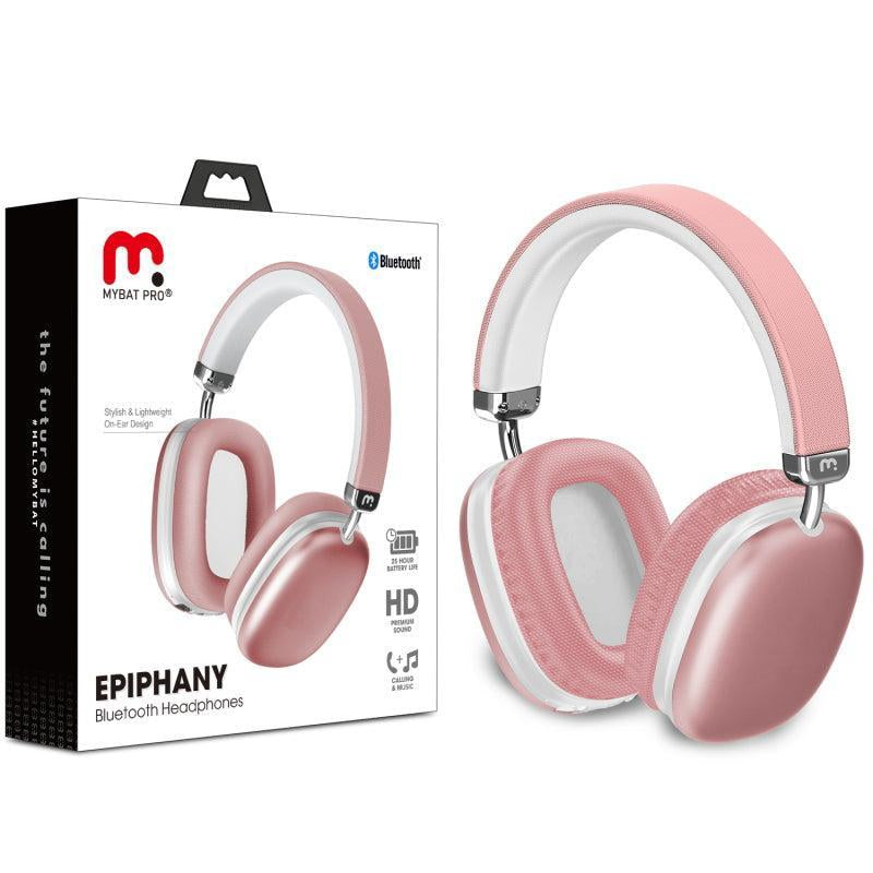 Mybat Pro Epiphany Bluetooth Headset, Wireless Headphones with Built-In Microphone with Elegant Design, Gaming Headset for Phones, Computers, MP3