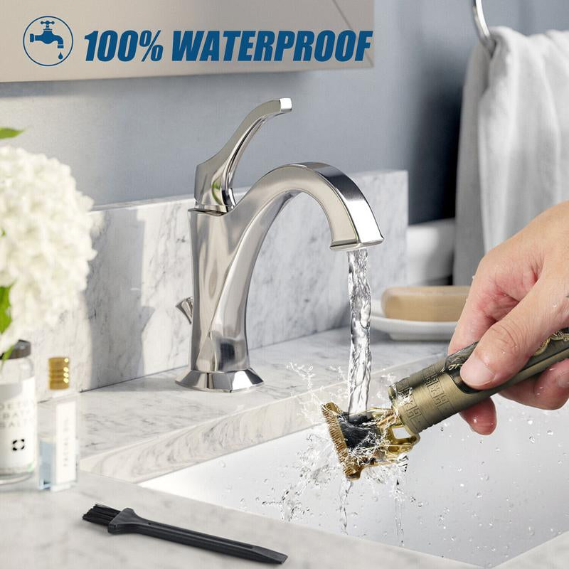 Professional Trimmer Hair Clippers, Cordless Barber Shaving Machine, USB Chargeable Beard Trimmer Beard Shaver for Men Father'S Day Gifts