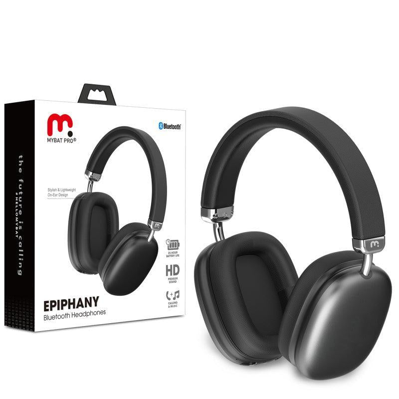 Mybat Pro Epiphany Bluetooth Headset, Wireless Headphones with Built-In Microphone with Elegant Design, Gaming Headset for Phones, Computers, MP3